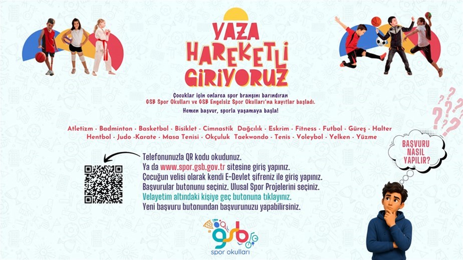 GSB SPOR OKULLARI KAYITLARI BAŞLIYOR