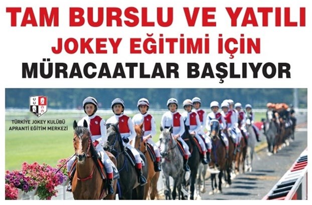 Jokey olmak isteyen gençlere büyük fırsat!