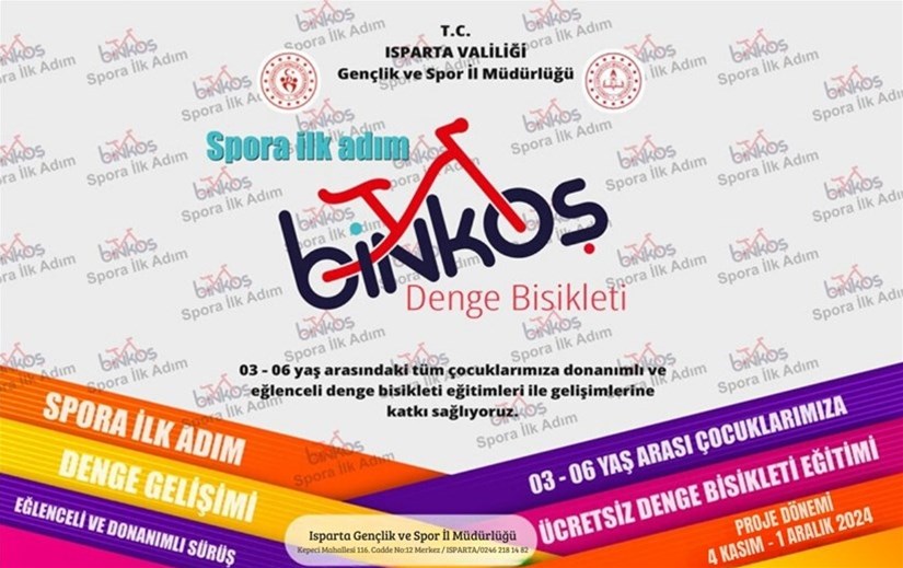 DENGE BİSİKLETİ EĞİTİMİ (BİNKOŞ) BAŞLIYOR