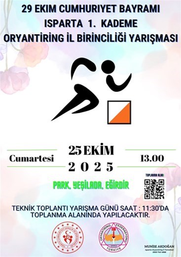 Cumhuriyet Bayramı Coşkusuyla Oryantiring Yarışmaları Başlıyor