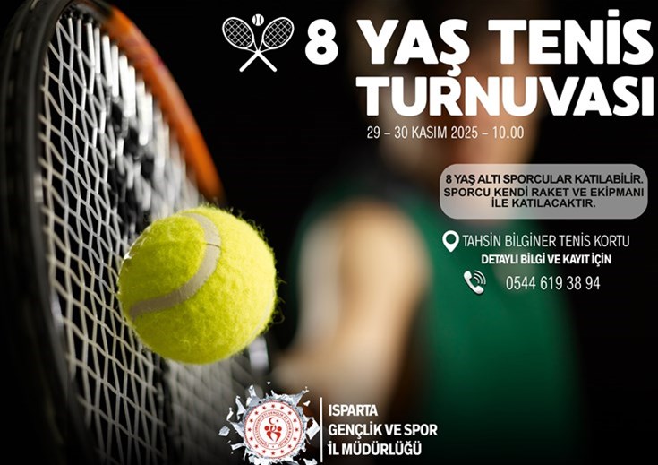 8 Yaş ve Altı Sonbahar Tenis Turnuvası 