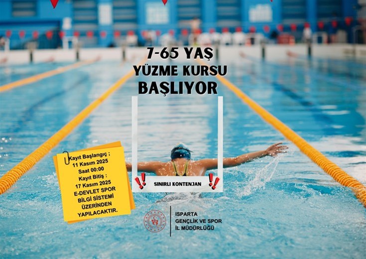 7-65 YAŞ YÜZME KURSU BAŞLIYOR