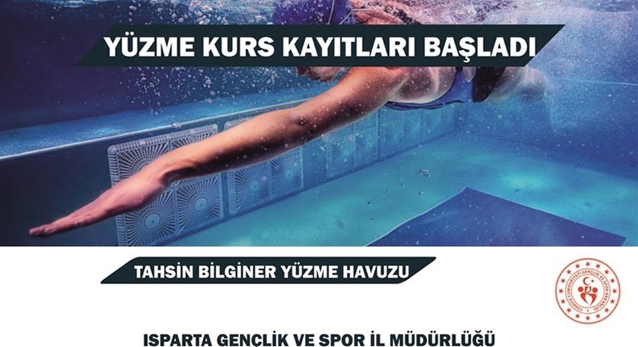 YÜZME KURSU BAŞVURULARI BAŞLADI